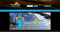 Desktop Screenshot of crystalbaycasino.com